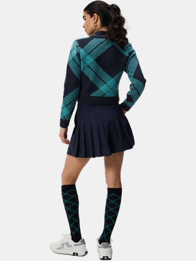 J.Lindeberg Brea Knitted V-Neck Strick Pullover mehrfarbig