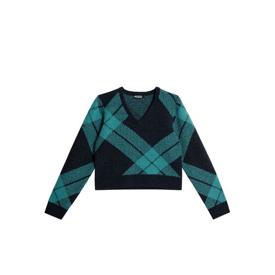 J.Lindeberg  Brea Knitted V-Neck Sweater multicolor