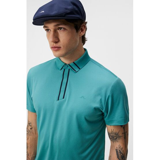 J.Lindeberg  Viktor half-sleeved polo green