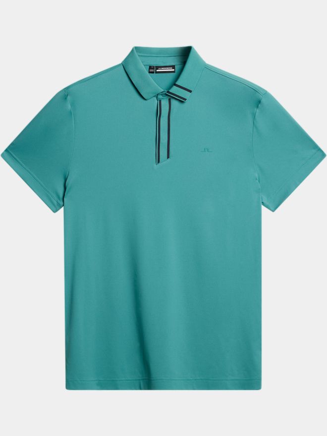 J.Lindeberg Viktor Halbarm Polo grün