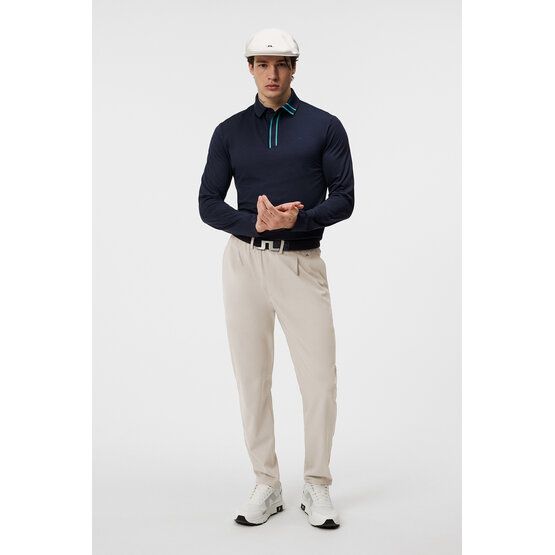 J.Lindeberg  Viktor long sleeve polo navy