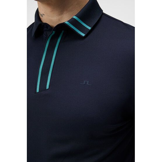 J.Lindeberg  Viktor long sleeve polo navy