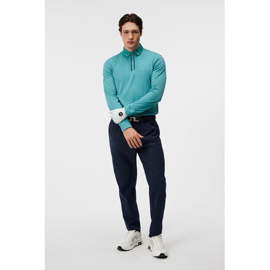 J.Lindeberg  Viktor long sleeve polo green