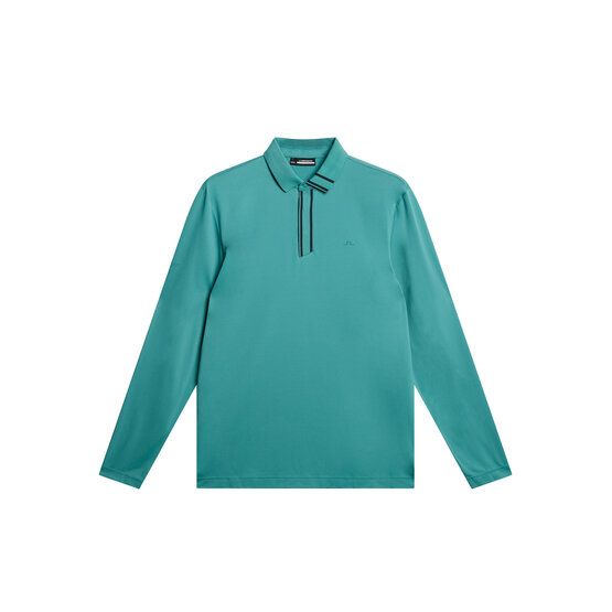 J.Lindeberg  Viktor long sleeve polo green