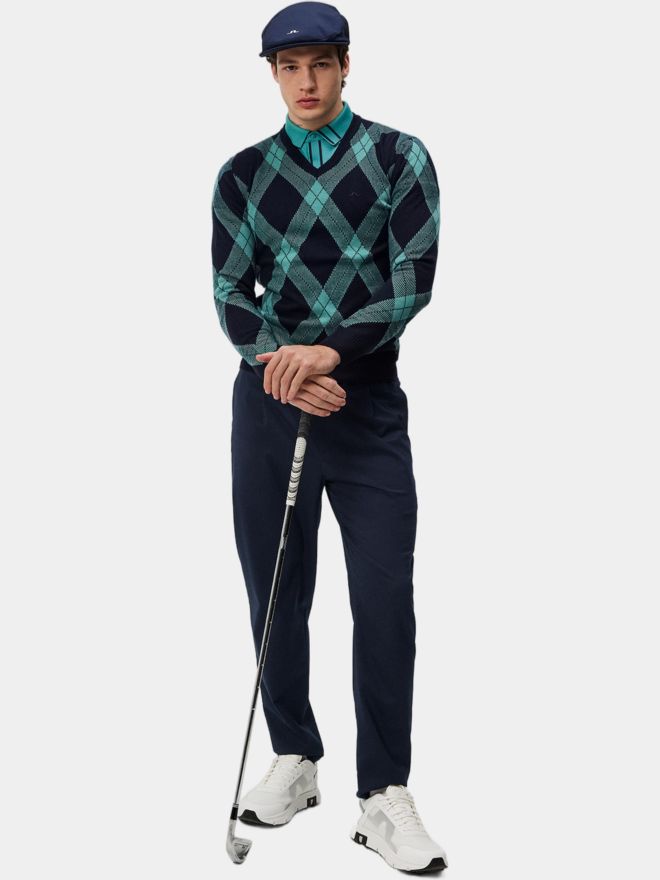 J.Lindeberg Billy V Neck Knit Strick Pullover mehrfarbig