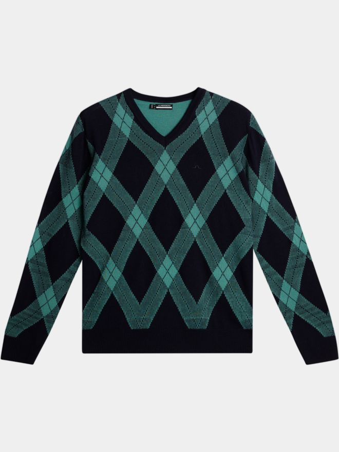 J.Lindeberg Billy V Neck Knit Strick Pullover mehrfarbig