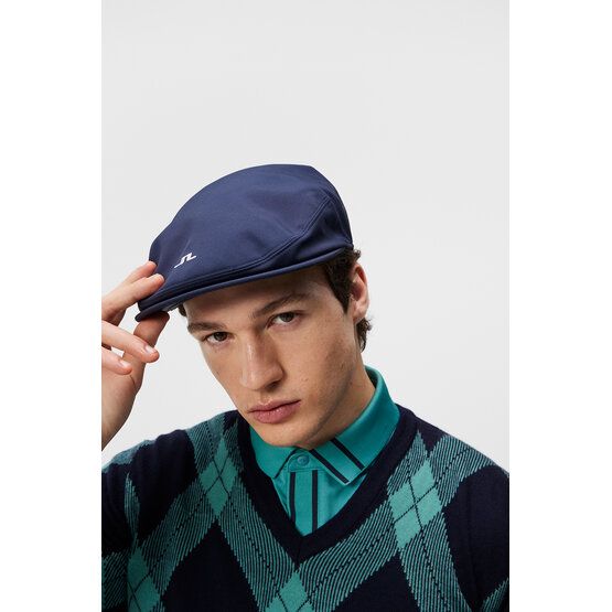 J.Lindeberg Campbell Flat Cap navy