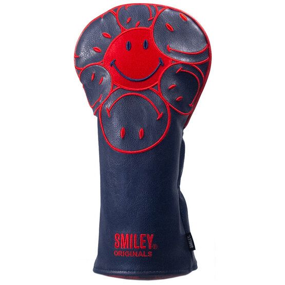  Driver Headcover s hvězdičkou Smiley Starcked námořnická modrá