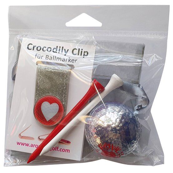 Best of Golf Crocodily Geschenkset Silber (Love Ball) Sonstige