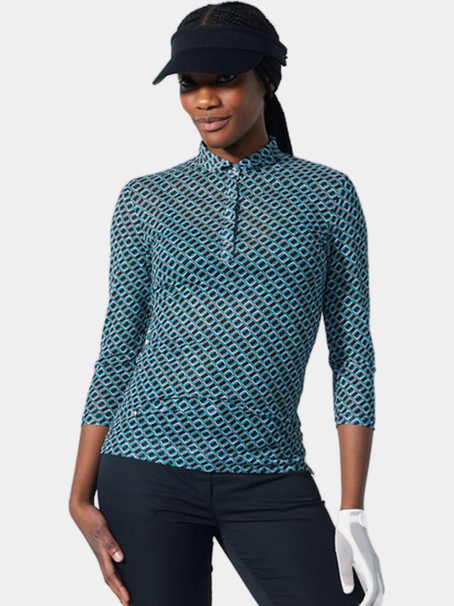 Daily Sports VALENTE Mesh 3/4 Arm Polo mehrfarbig