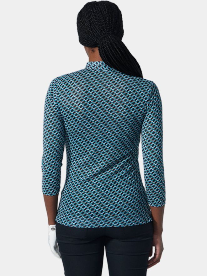 Daily Sports VALENTE Mesh 3/4 Arm Polo mehrfarbig