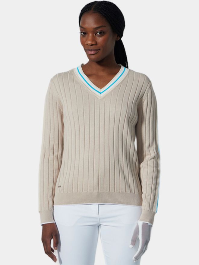 Daily Sports MAIRI Strick Pullover beige