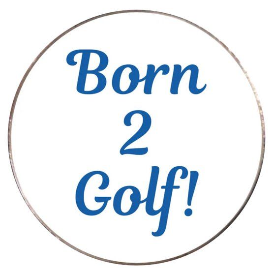 Best of Golf Born 2 Golf ball marker Other