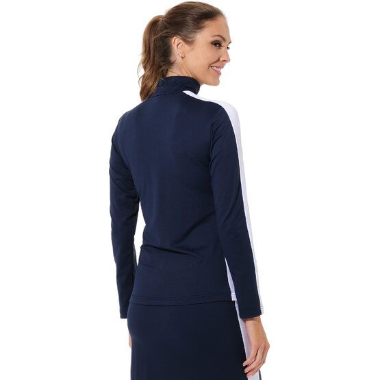 MDC Meryl Zip Stretch Midlayer navy