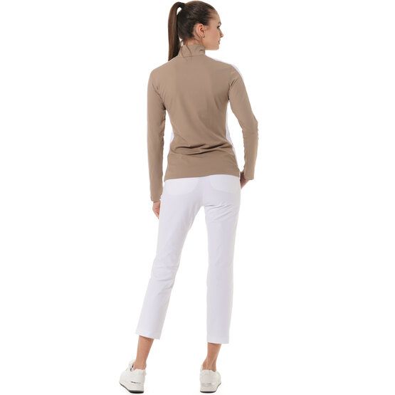 MDC  Meryl Zip Stretch Midlayer beige