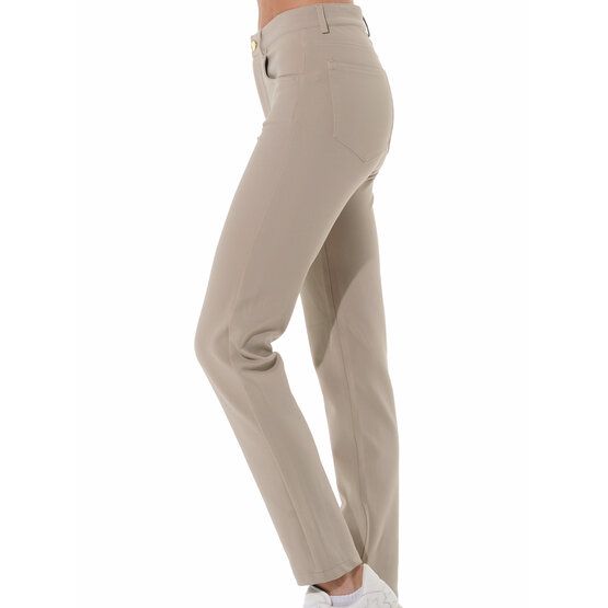 MDC  Cord stretch pants sand