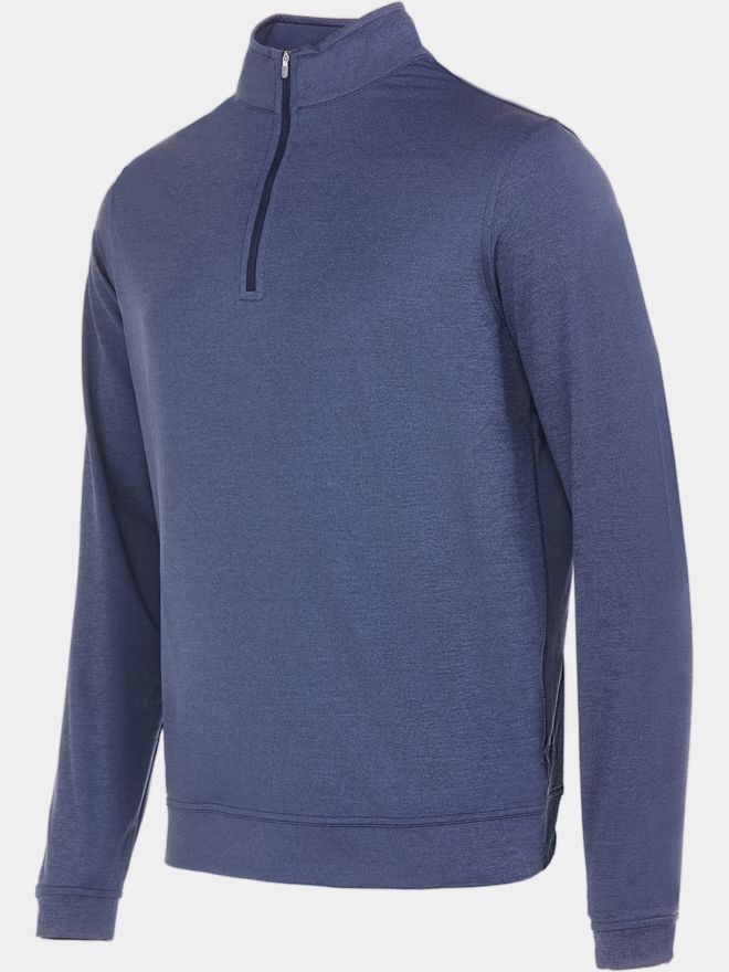 Peter Millar Perth Stretch Loop Terry Stretch Midlayer navy