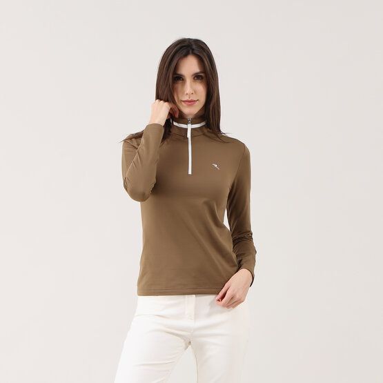 Chervo  TARRIVE Stretch Midlayer velbloud