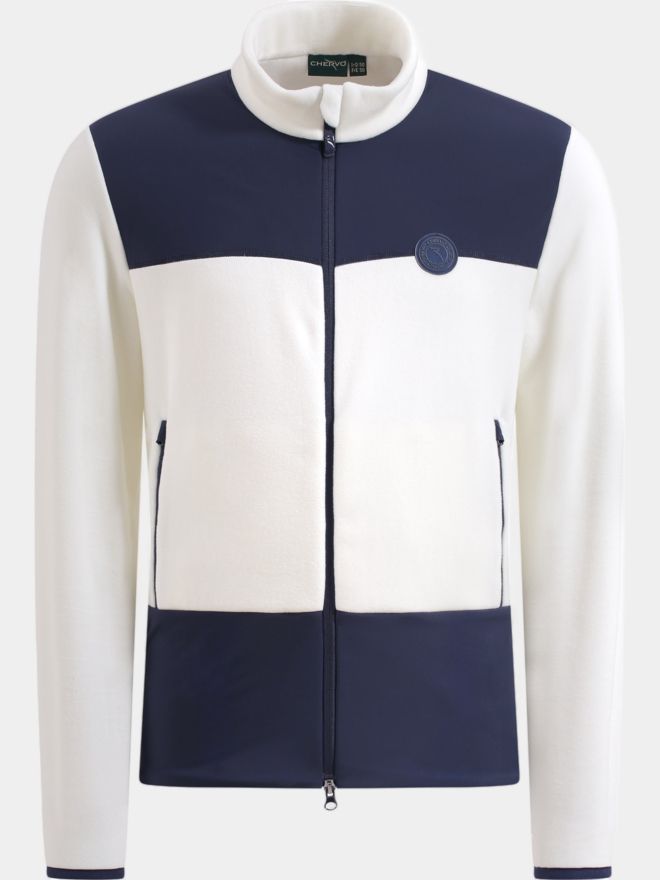 Chervo Primo Fleece Jacke offwhite