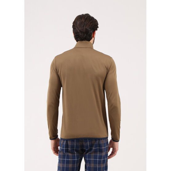 Chervo  Timoroso fleece midlayer camel