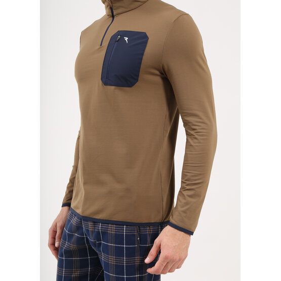 Chervo Timoroso Fleece Midlayer camel