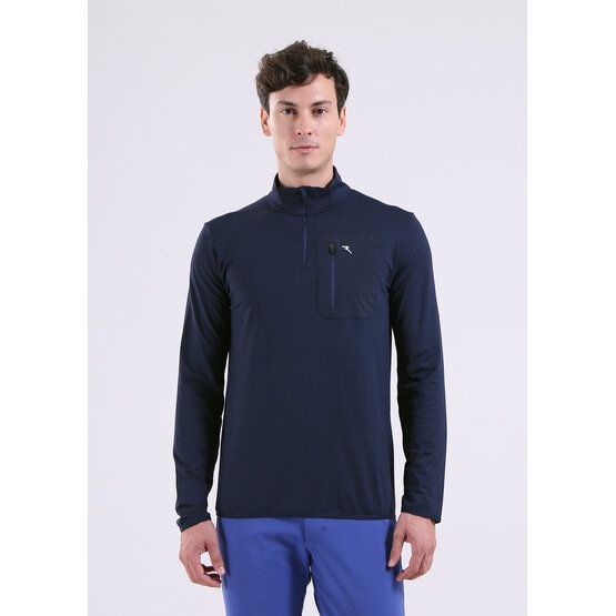 Chervo  Timoroso fleece midlayer navy