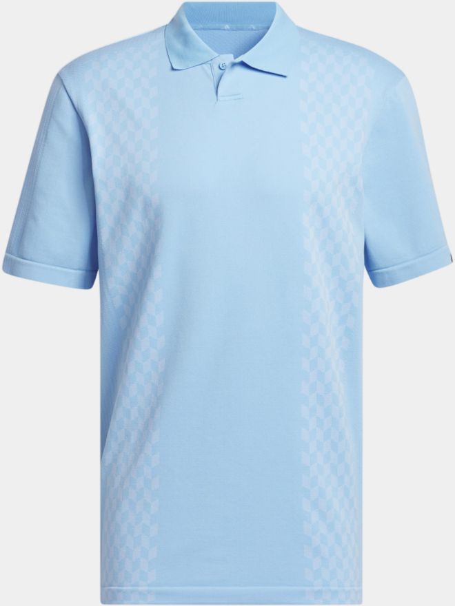 adidas U365T PKNT Halbarm Polo hellblau