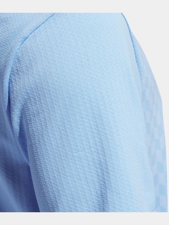 adidas U365T PKNT Halbarm Polo hellblau