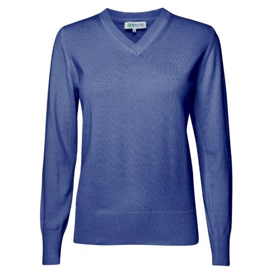 Backtee Ladies Organic Casual Strick Pullover marine