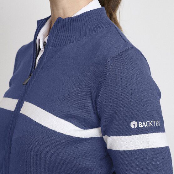 Backtee  Ladies Organic Windbreaker Windstopp Knit navy