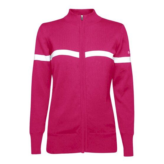 Backtee  Ladies Organic Windbreaker Windstopp Knit fuchsia