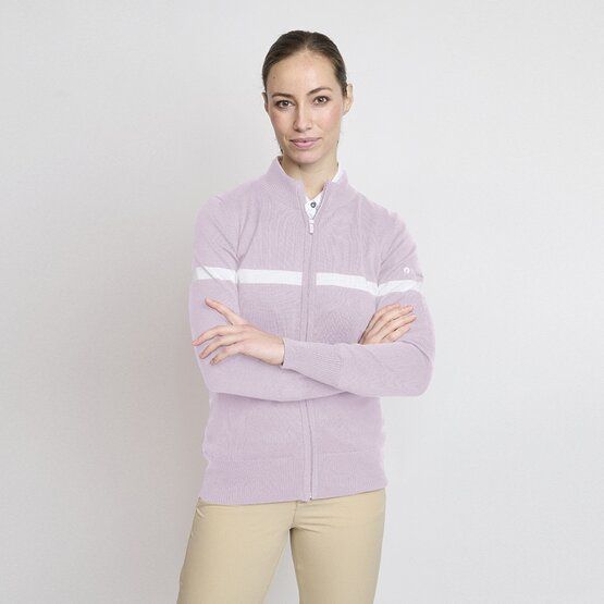 Backtee Ladies Organic Windbreaker Windstopp Strick rosa