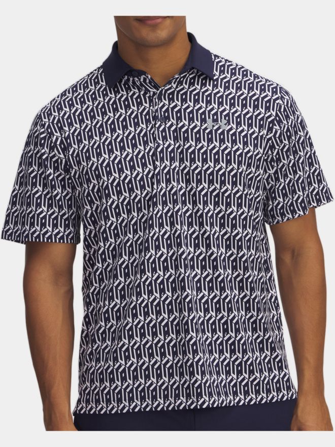Under Armour Playoff 3.0 Pr.Polo UA Club Cube Half Sleeve Polo navy