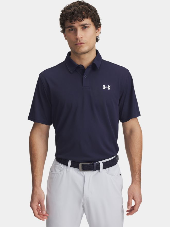 Under Armour T2G Pique Halbarm Polo navy