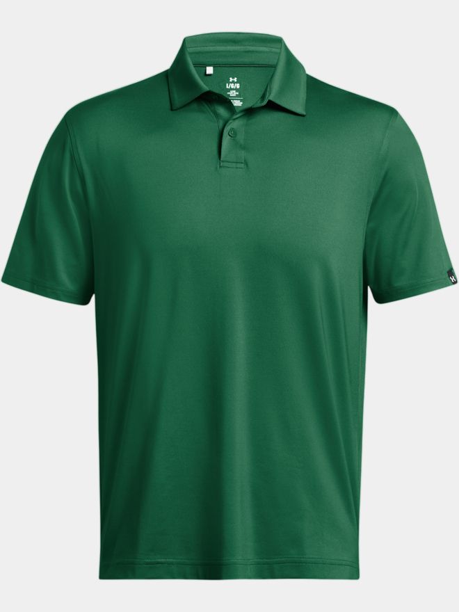 Under Armour T2G LB Halbarm Polo grün