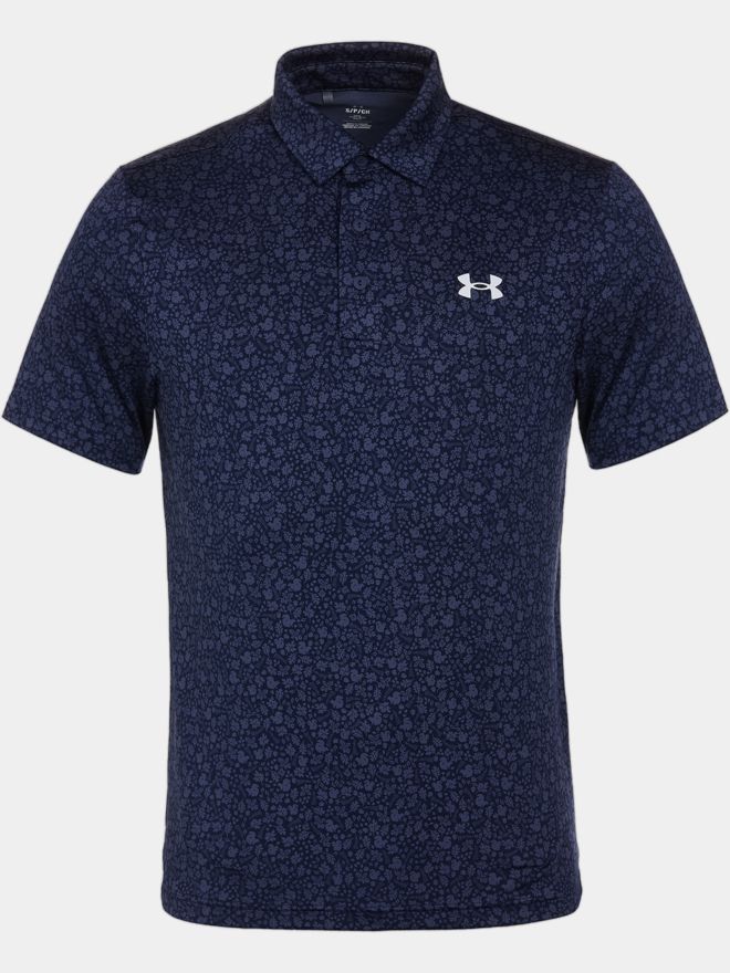 Under Armour Playoff 3.0 Pr. Squirrel Halbarm Polo navy