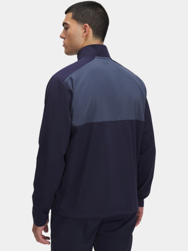 Under Armour Drive Wind Half Zip Stretch Midlayer navy