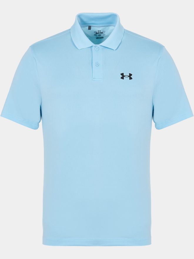 Under Armour Matchplay Halbarm Polo hellblau