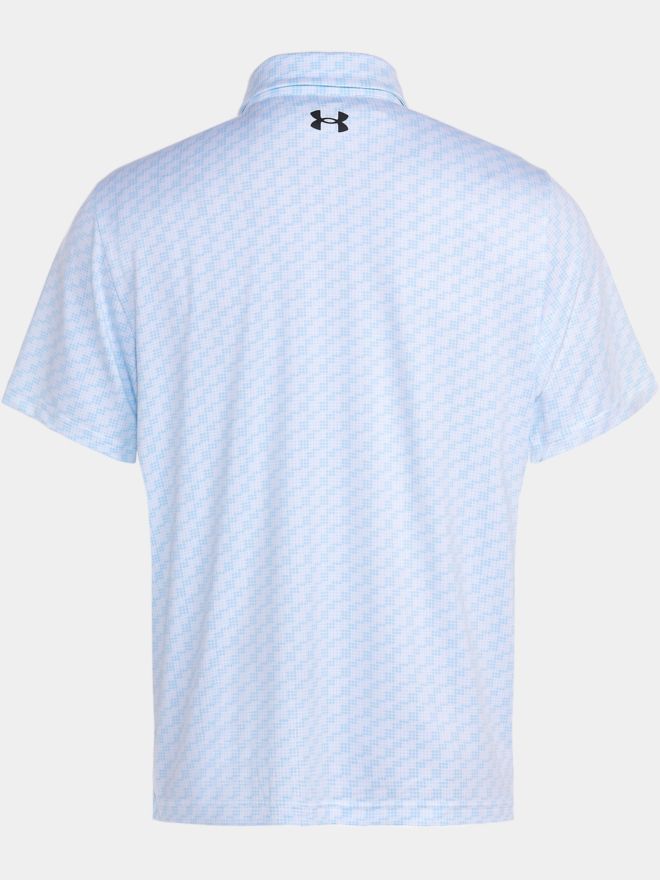 Under Armour Playoff 3.0 Pr. C Club Digi Half Sleeve Polo light blue