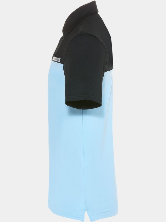 Under Armour Polo T2 Colour Block s krátkým rukávem světle modrá