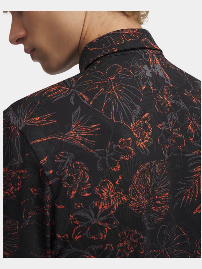 Under Armour Playoff 3.0 Pr. Hawaii Halbarm Polo schwarz