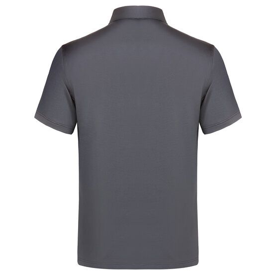 Peter Millar  SOLID PERFORMANCE JERSEY polokošile s polovičním rukávem antracit