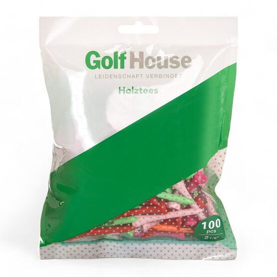 Golf House Wooden tees 2.1/8