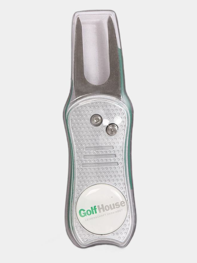 Golf House Pitchgabel silber