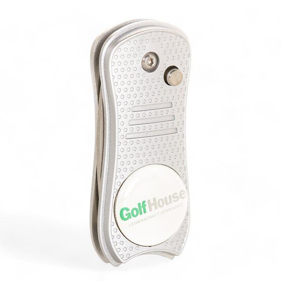 Golf House Pitchgabel silber