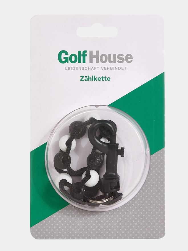 Golf House Zählkette schwarz