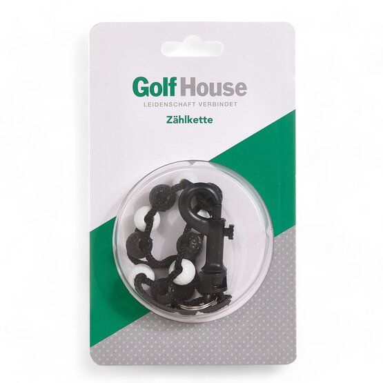 Golf House Zählkette schwarz