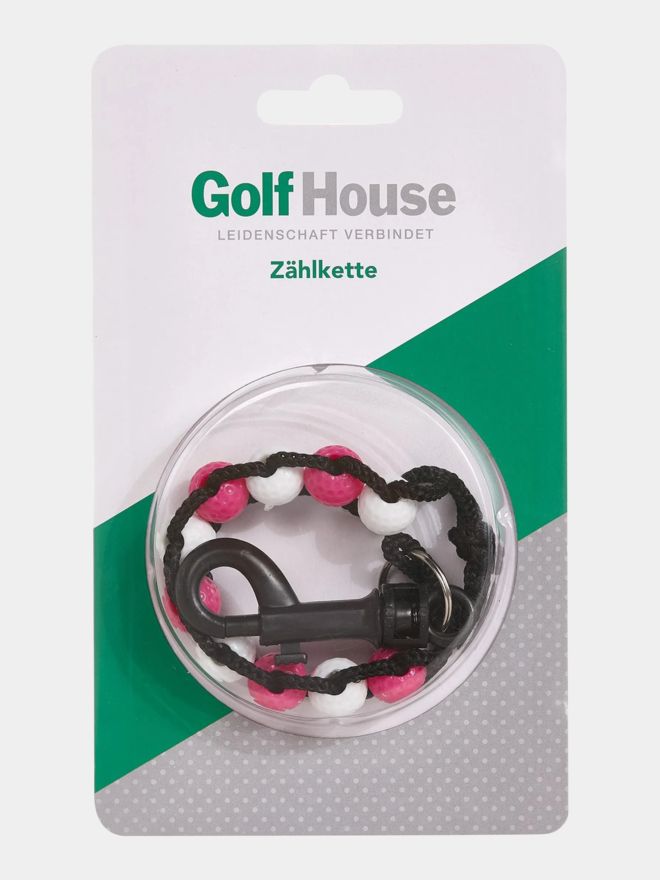 Golf House Zählkette pink