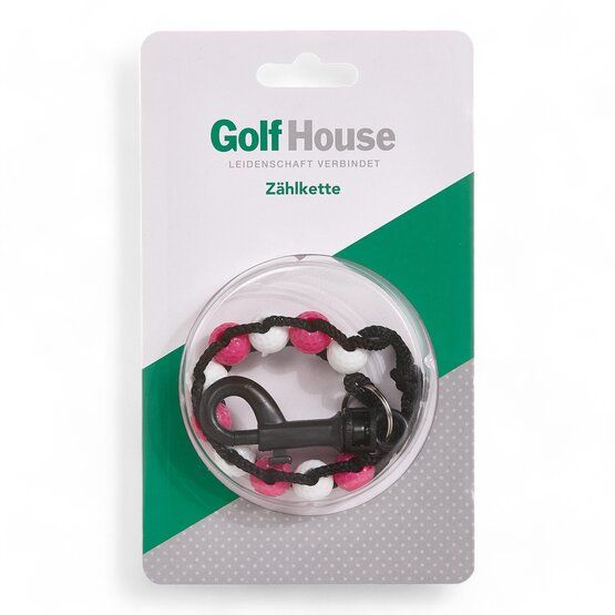 Golf House Počítací řetězec růžová