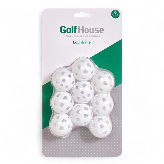 Golf House Hole balls white